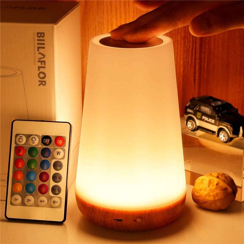 Portable color changing night light