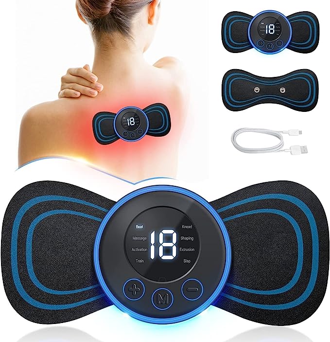Portable Rechargeable Full Body Massager with Detoxification and Circulation Promotion