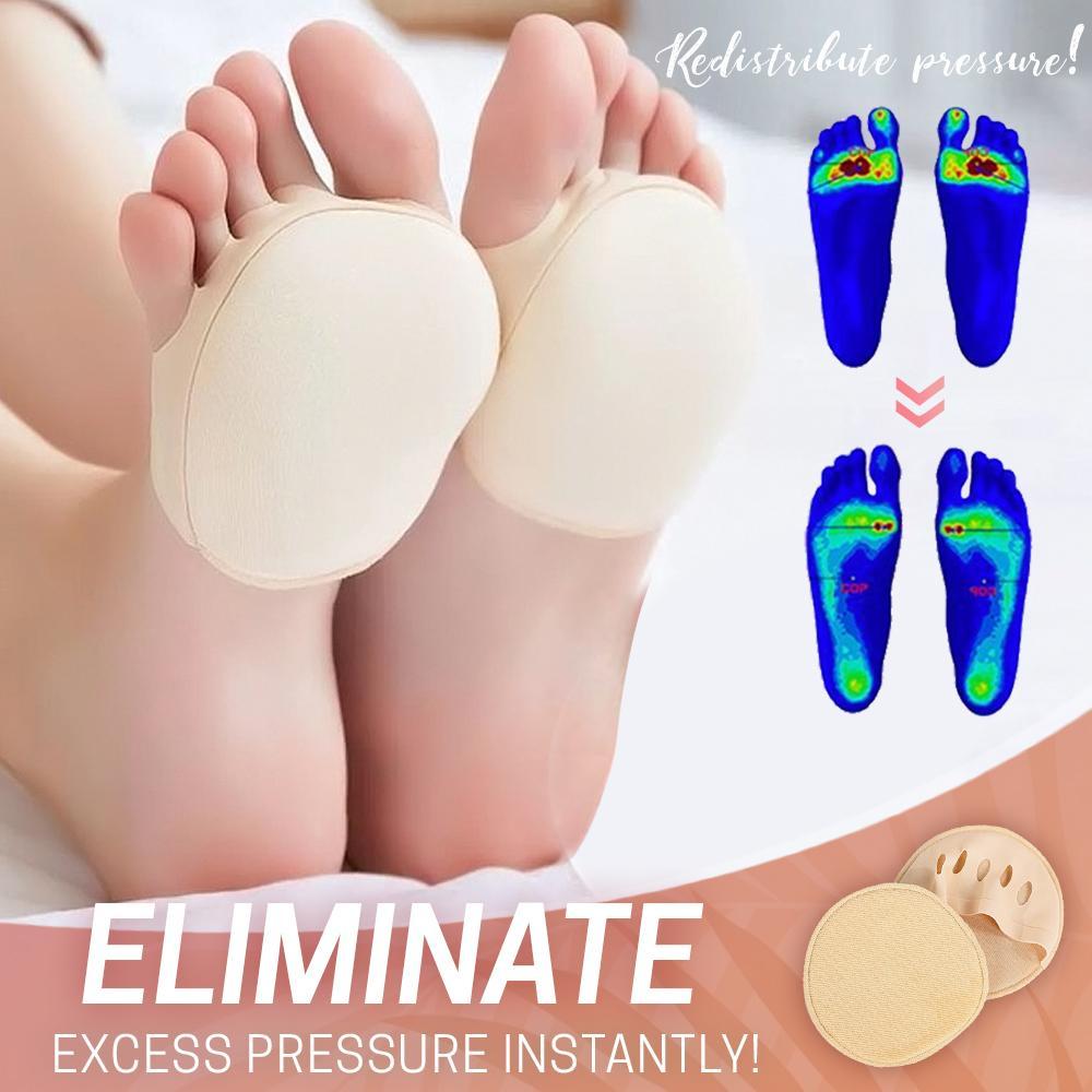 Honeycomb Fabric Forefoot Pads - Comfort and Support Set of 3