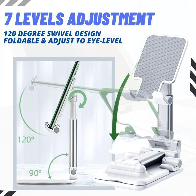Adjustable Ultra-Thin Phone Stand for Optimal Comfort and Productivity